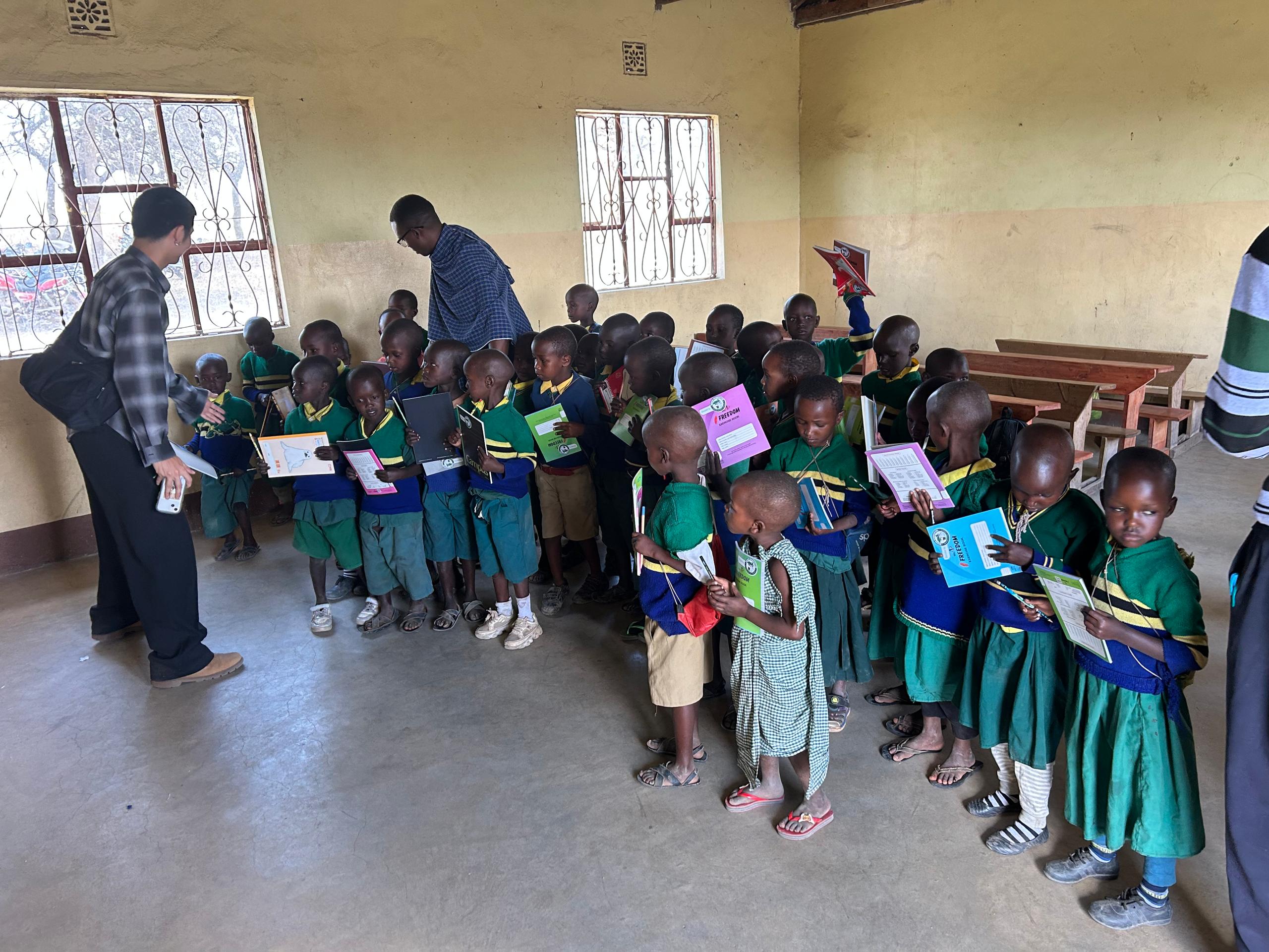 “Educational Donation from Japan to Ng’ung Emboreet Nursery School”