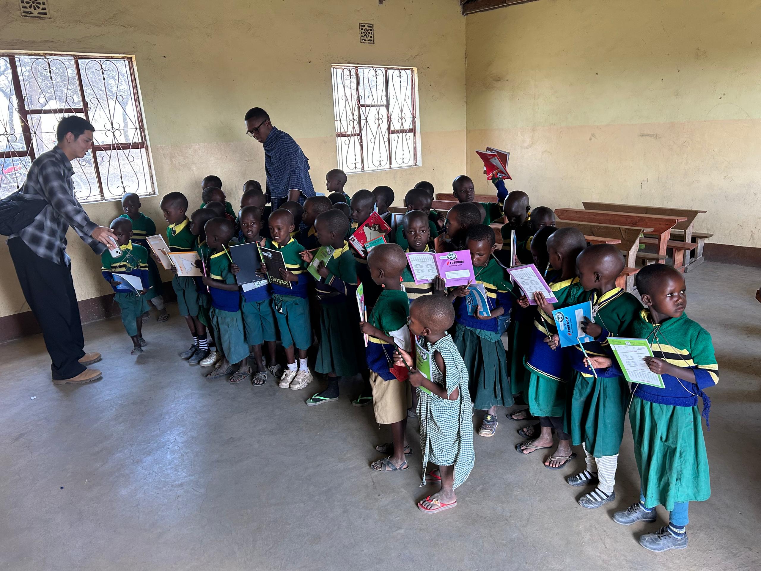 “Educational Donation from Japan to Ng’ung Emboreet Nursery School”